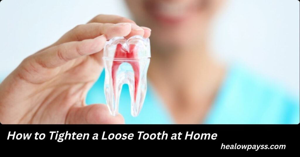 How to Tighten a Loose Tooth at Home