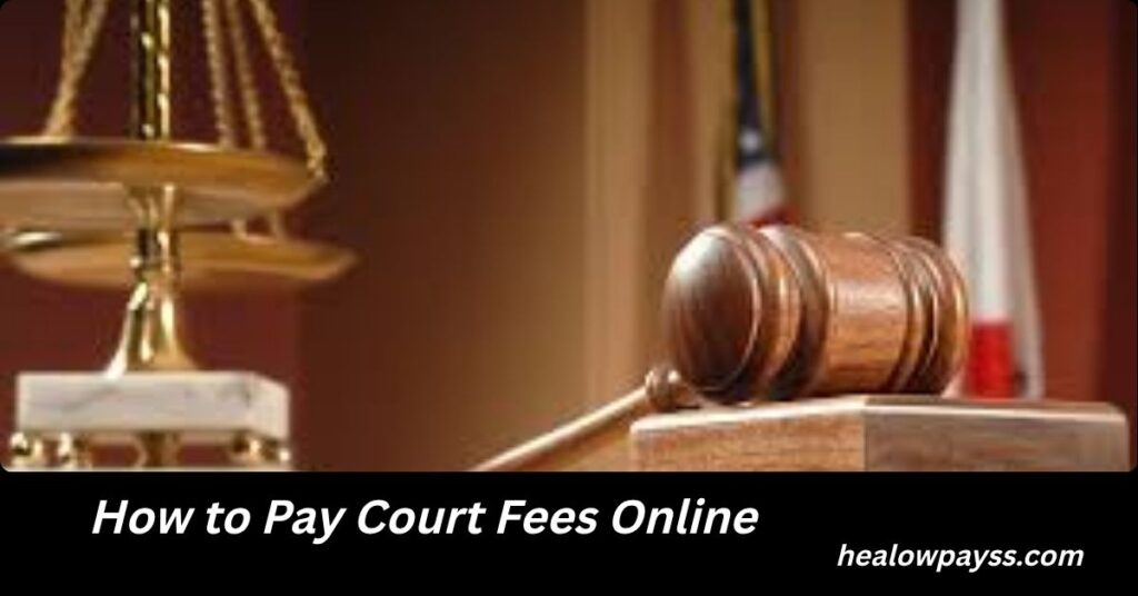 How to Pay Court Fees Online