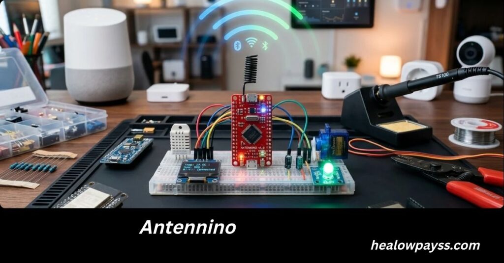 Antennino: The Complete Guide to the Low-Power Arduino-Compatible Wireless Development Board Antennino