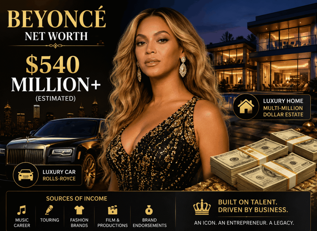 Beyonce Net Worth 2026: Income, Wealth & Career