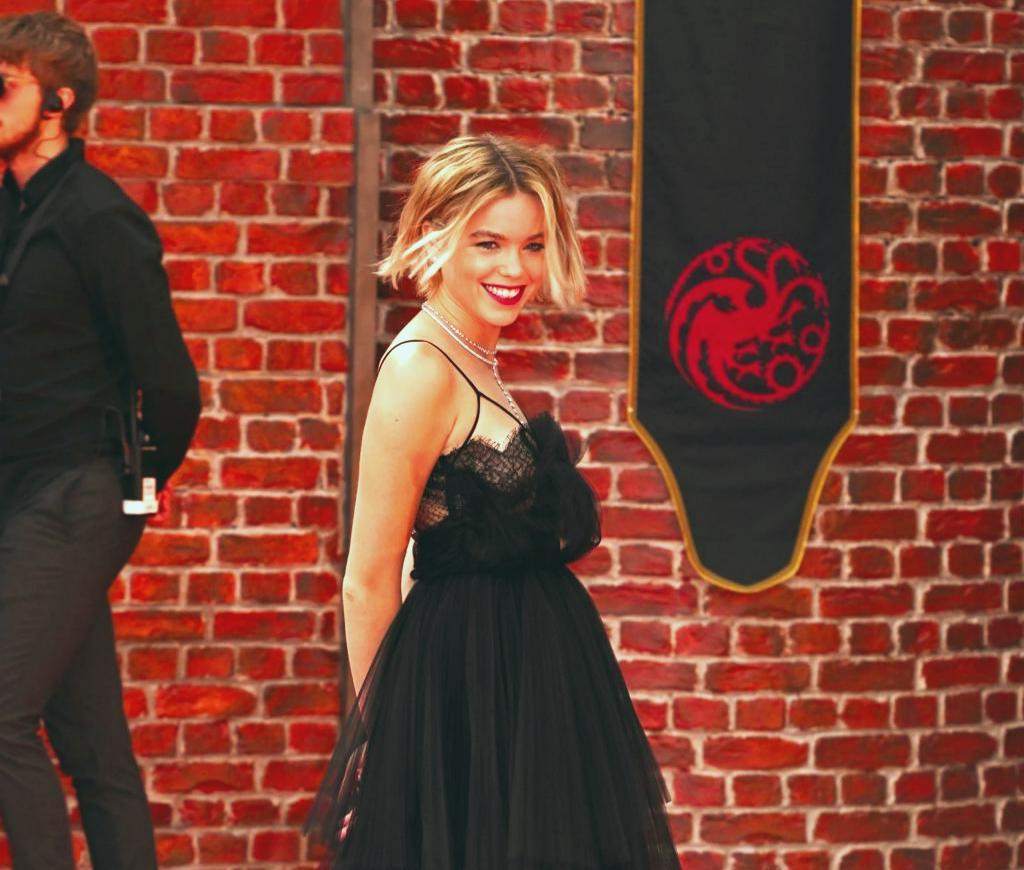 Milly Alcock at the House of the Dragon premiere